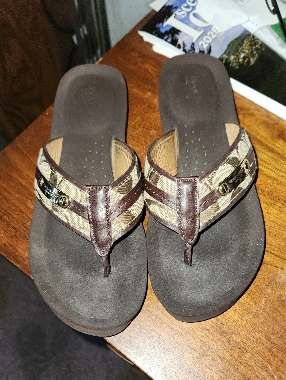 Coach Sandals - Picture 1 of 8